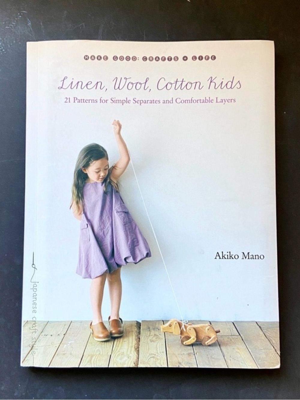 Linen, Wool, Cotton Kids Sewing Book — Uncut Patterns